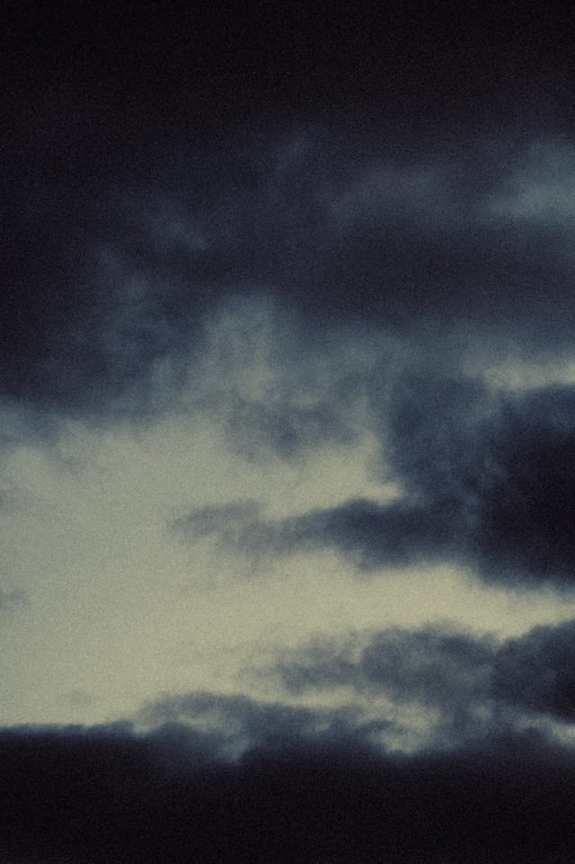 Low light across a darkened landscape and sky, catalog number 10, from The Quiet Dark collection