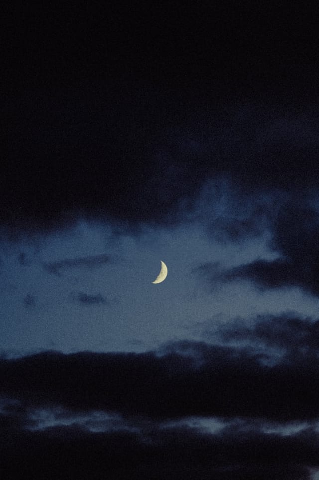 Low light across a darkened landscape and sky, catalog number 16, from The Quiet Dark collection