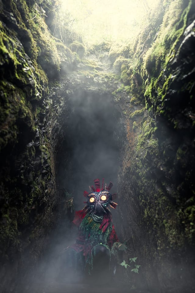 Selected work from the Skull Kid series, catalog number 1