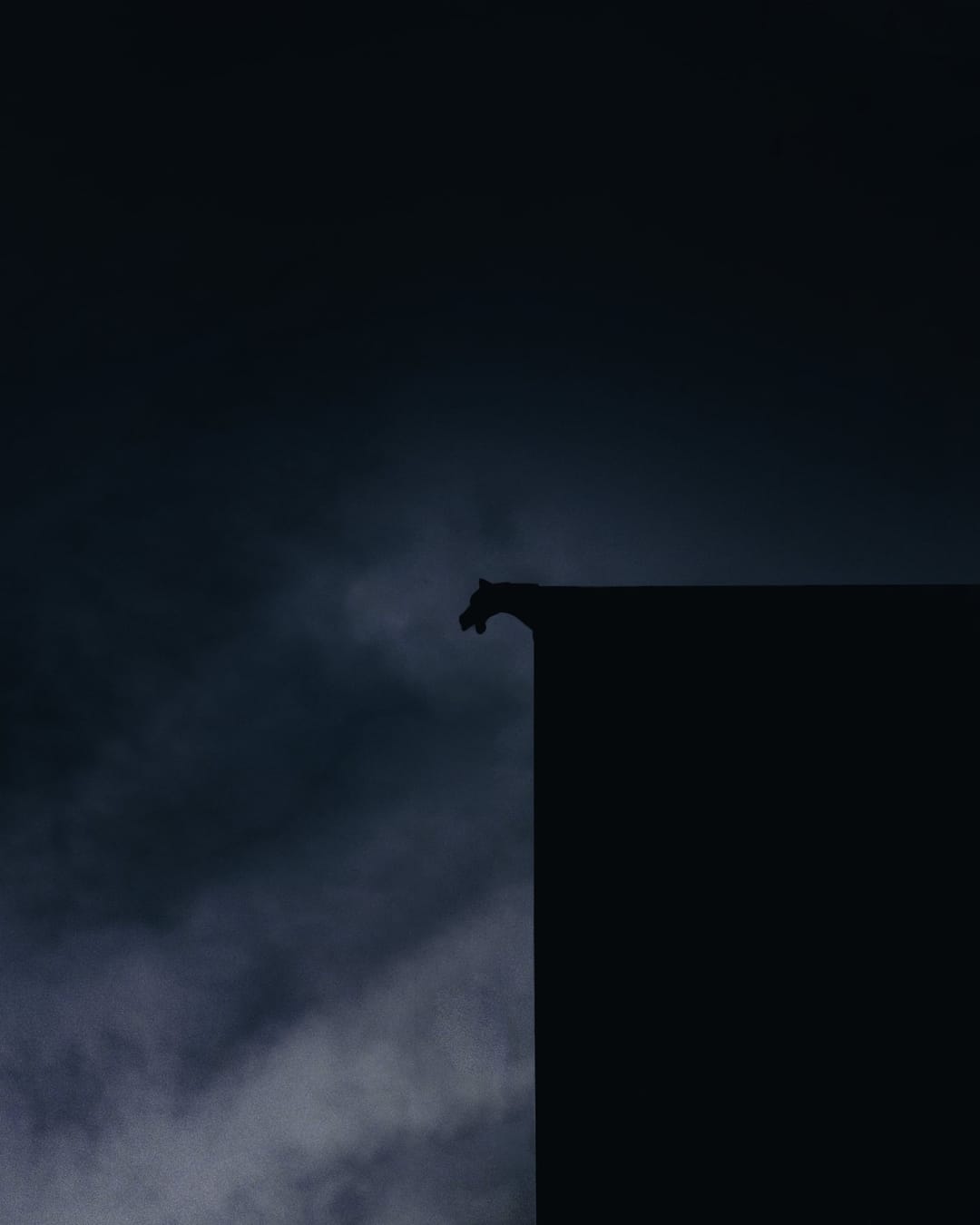 Low light across a darkened landscape and sky, catalog number 28, from The Quiet Dark collection