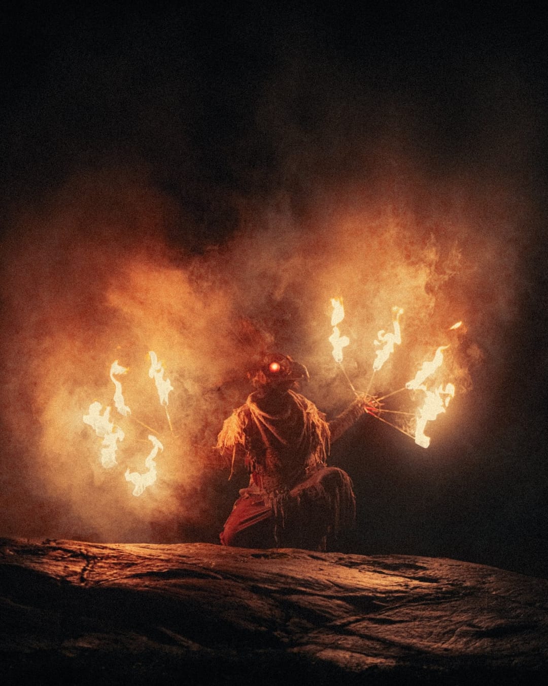 Selected work from the Fire Bird series, catalog number 3