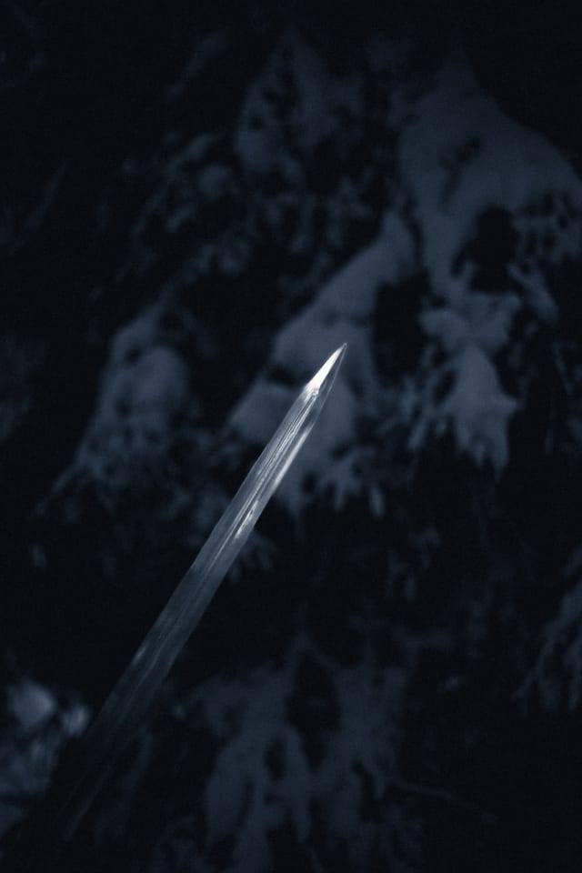 Low light across a darkened landscape and sky, catalog number 42, from The Quiet Dark collection