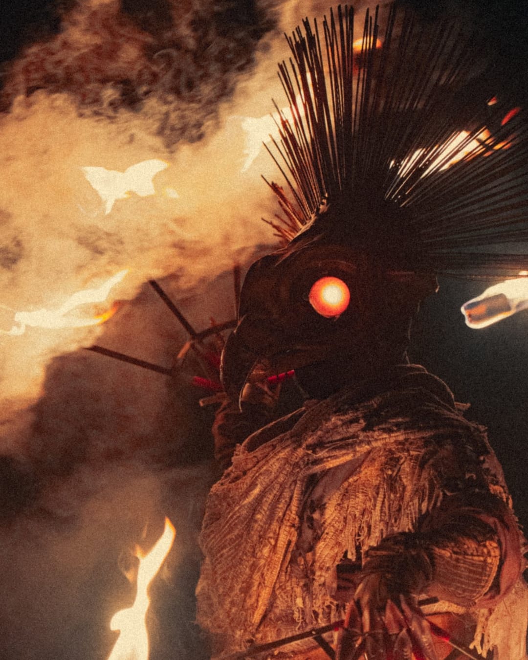 Selected work from the Fire Bird series, catalog number 10
