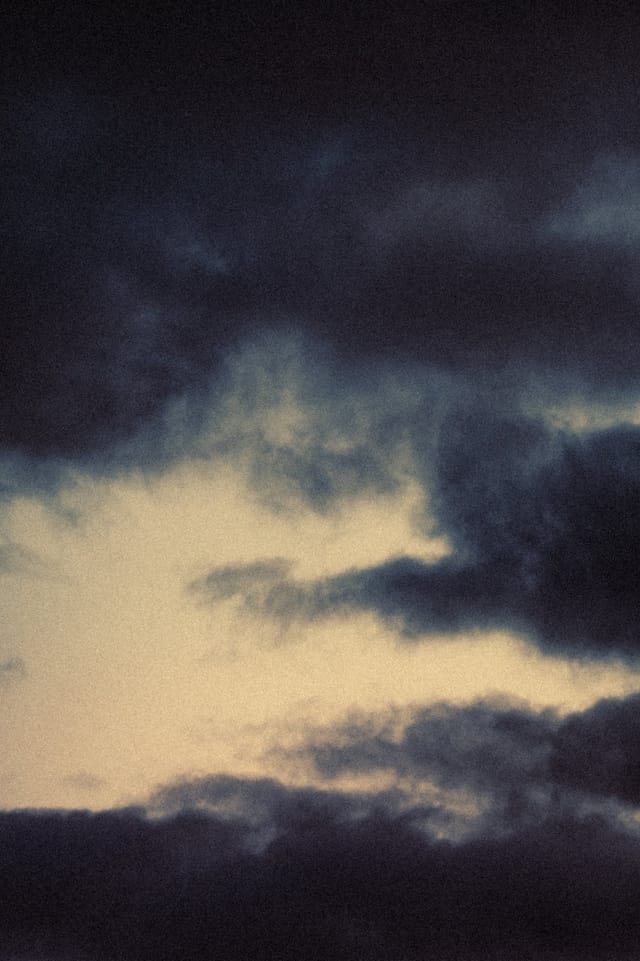 Low light across a darkened landscape and sky, catalog number 3, from The Quiet Dark collection