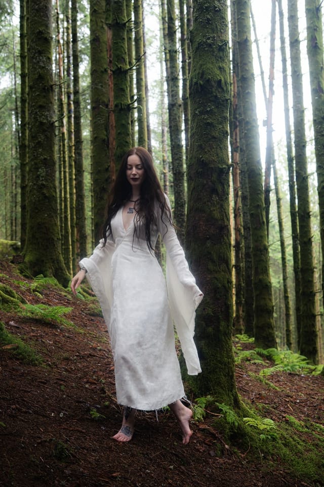Fashion and jewellery photograph 1 from Sebastian Nordanvind's The Dark Maiden & Taxil Hoax series