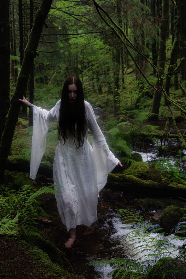 Fashion and jewellery photograph 2 from Sebastian Nordanvind's The Dark Maiden & Taxil Hoax series