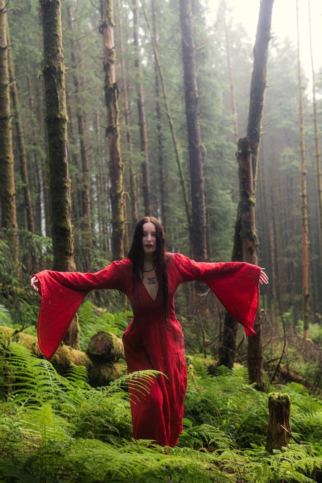 Fashion and jewellery photograph 4 from Sebastian Nordanvind's The Dark Maiden & Taxil Hoax series