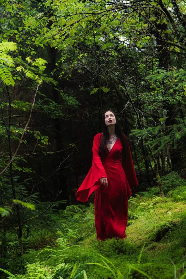 Fashion and jewellery photograph 5 from Sebastian Nordanvind's The Dark Maiden & Taxil Hoax series