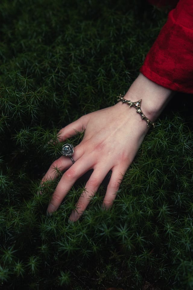 Fashion and jewellery photograph 6 from Sebastian Nordanvind's The Dark Maiden & Taxil Hoax series