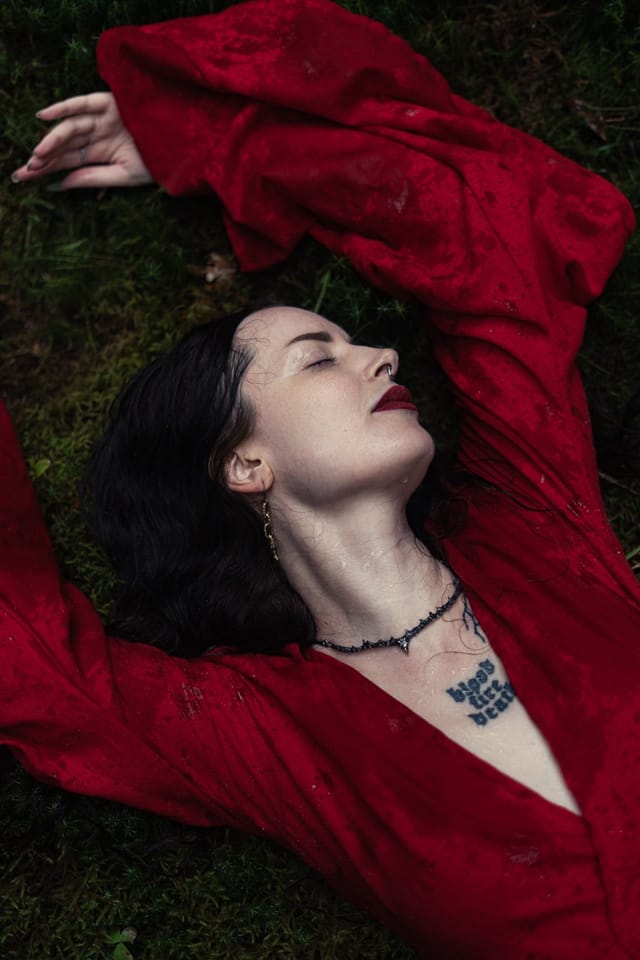 Fashion and jewellery photograph 7 from Sebastian Nordanvind's The Dark Maiden & Taxil Hoax series