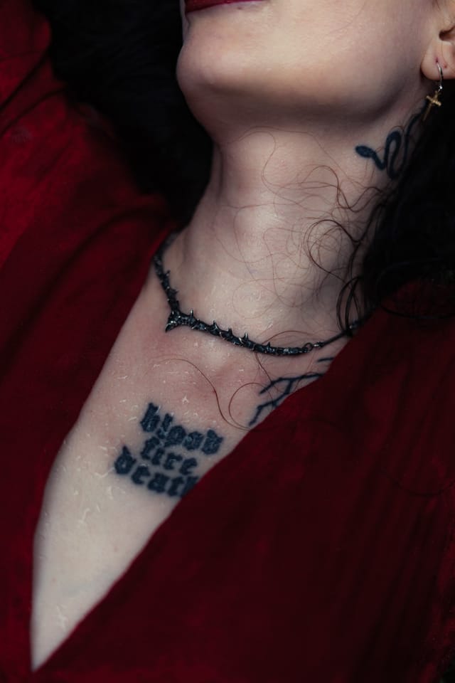 Fashion and jewellery photograph 8 from Sebastian Nordanvind's The Dark Maiden & Taxil Hoax series