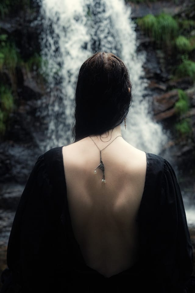 Fashion and jewellery photograph 9 from Sebastian Nordanvind's The Dark Maiden & Taxil Hoax series