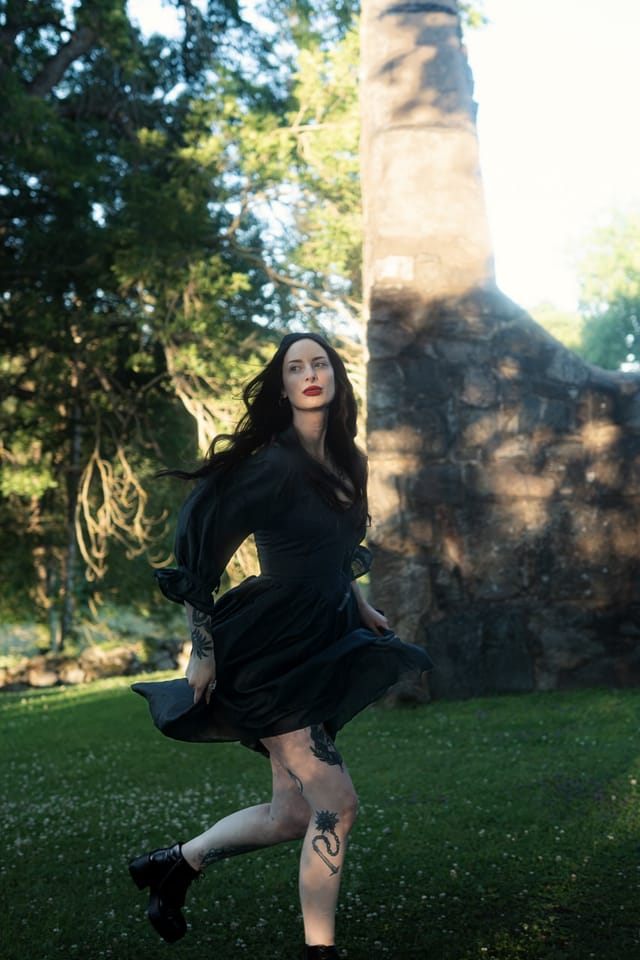 Fashion and jewellery photograph 12 from Sebastian Nordanvind's The Dark Maiden & Taxil Hoax series