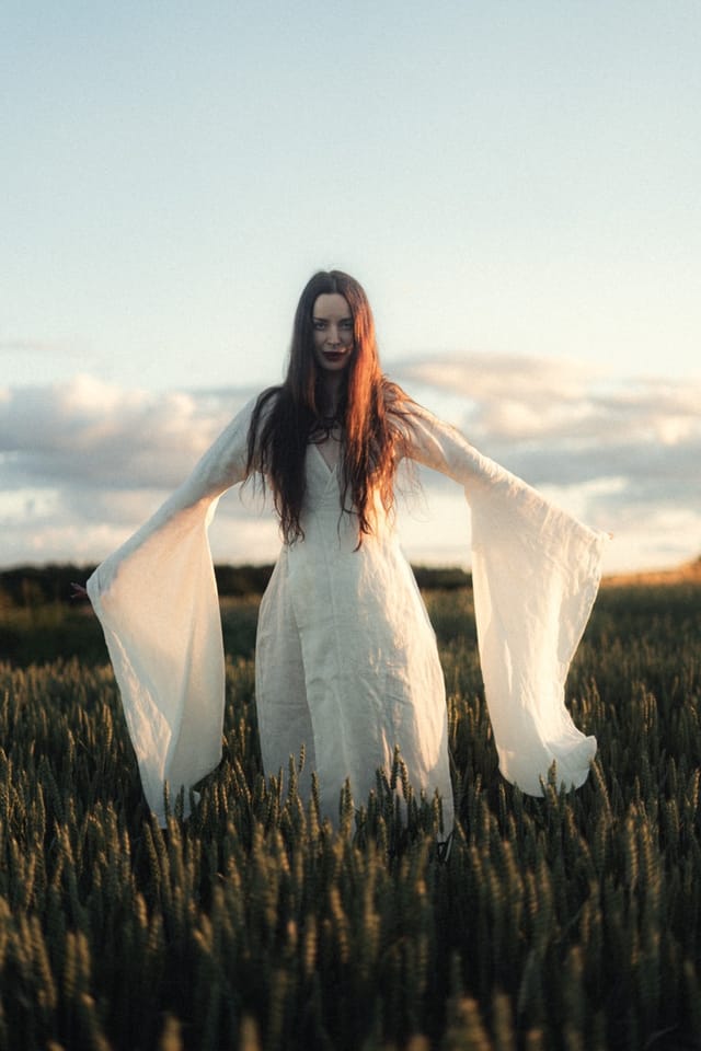 Fashion and jewellery photograph 13 from Sebastian Nordanvind's The Dark Maiden & Taxil Hoax series