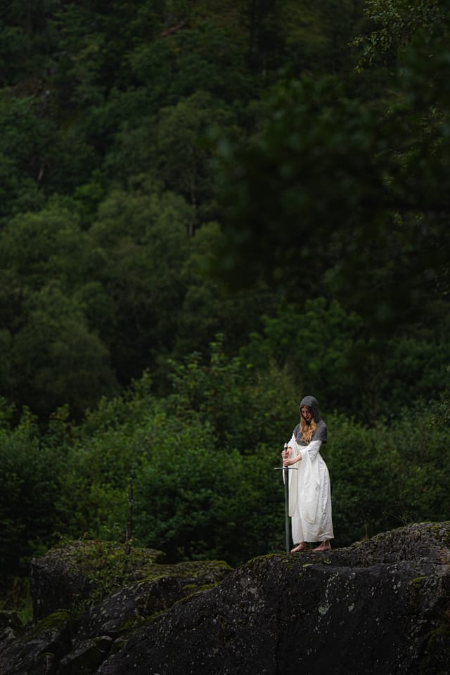 Fashion and jewellery photograph 16 from Sebastian Nordanvind's The Dark Maiden & Taxil Hoax series