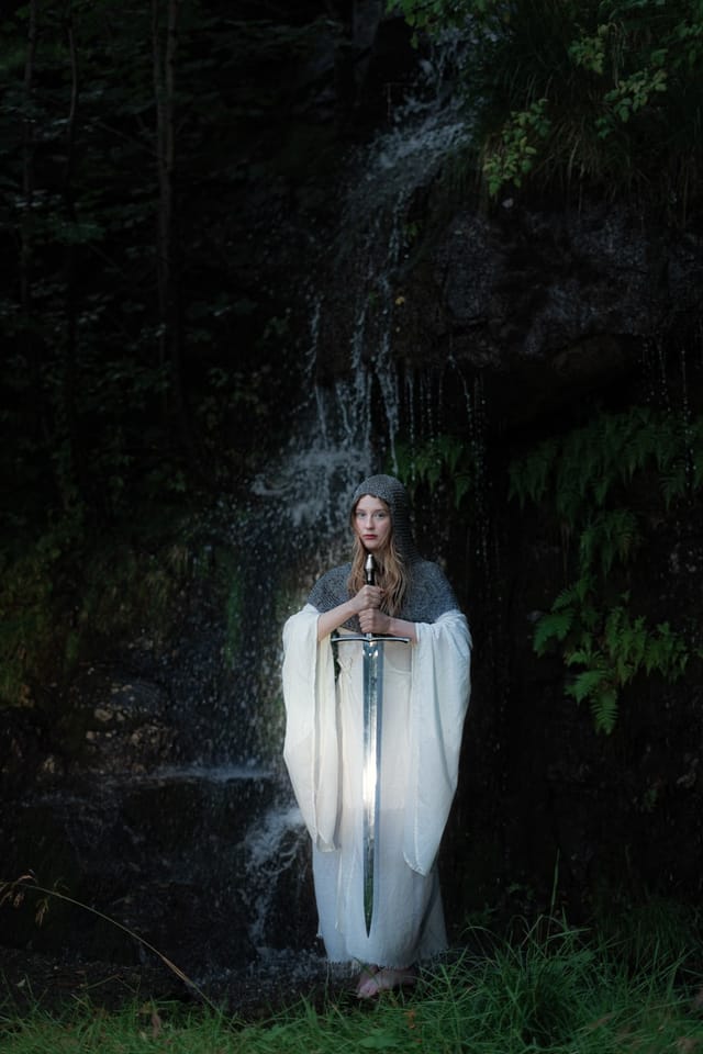 Fashion and jewellery photograph 18 from Sebastian Nordanvind's The Dark Maiden & Taxil Hoax series