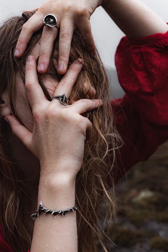 Fashion and jewellery photograph 22 from Sebastian Nordanvind's The Dark Maiden & Taxil Hoax series