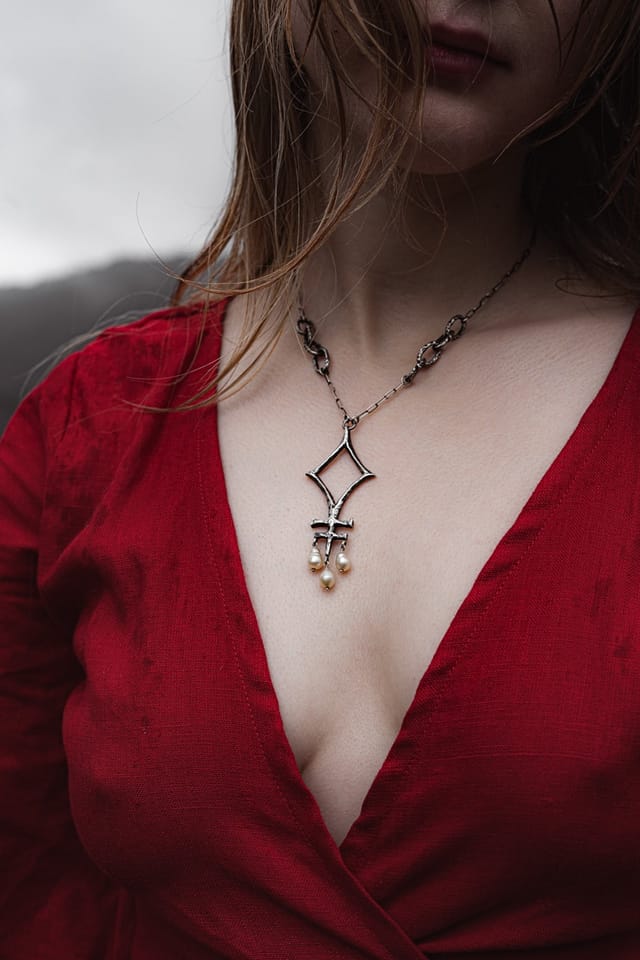 Fashion and jewellery photograph 23 from Sebastian Nordanvind's The Dark Maiden & Taxil Hoax series