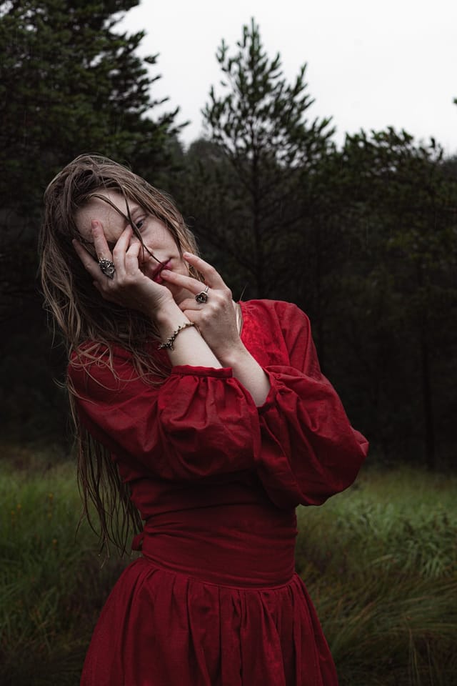 Fashion and jewellery photograph 24 from Sebastian Nordanvind's The Dark Maiden & Taxil Hoax series