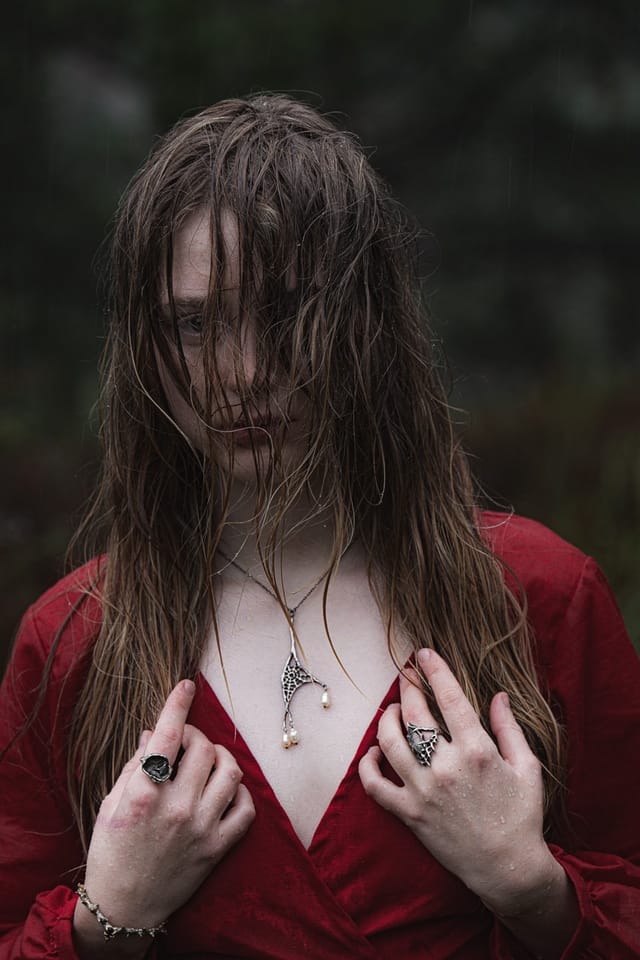 Fashion and jewellery photograph 26 from Sebastian Nordanvind's The Dark Maiden & Taxil Hoax series