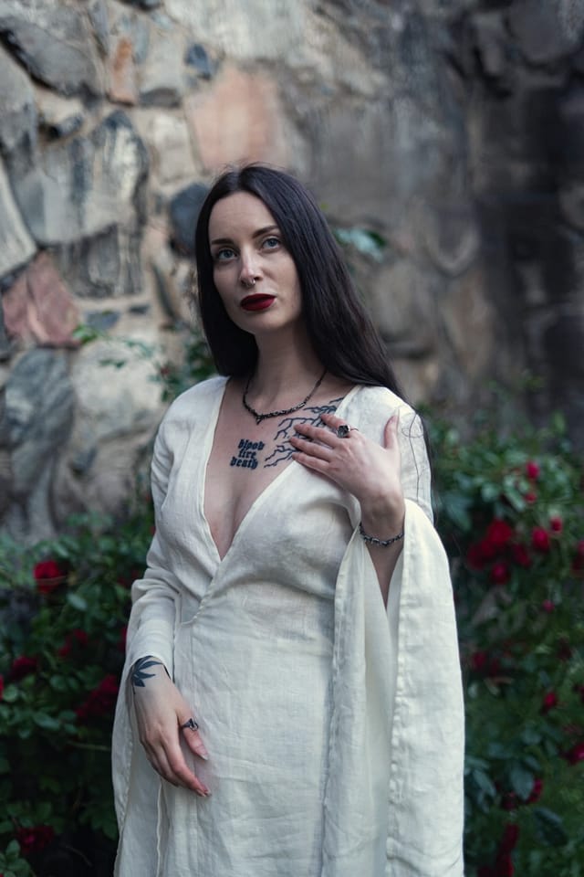 Fashion and jewellery photograph 31 from Sebastian Nordanvind's The Dark Maiden & Taxil Hoax series