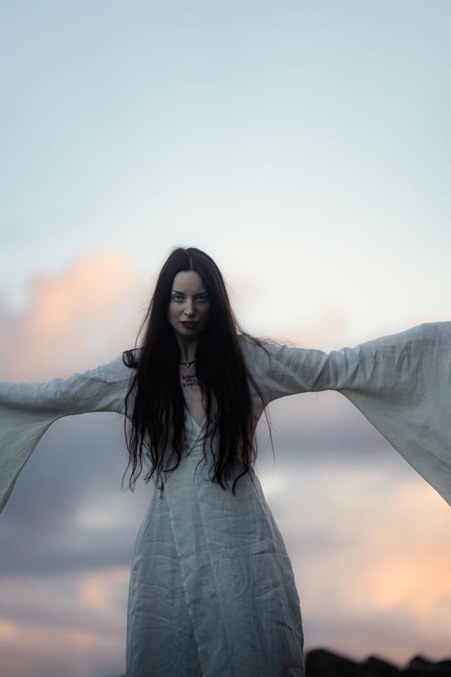 Fashion and jewellery photograph 32 from Sebastian Nordanvind's The Dark Maiden & Taxil Hoax series