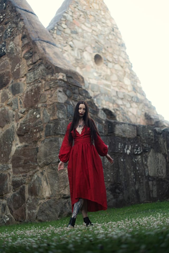 Fashion and jewellery photograph 33 from Sebastian Nordanvind's The Dark Maiden & Taxil Hoax series