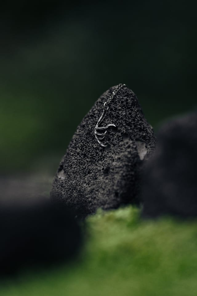 Jewellery photograph 5 from Sebastian Nordanvind's Thorn & Claw – Tyresta series