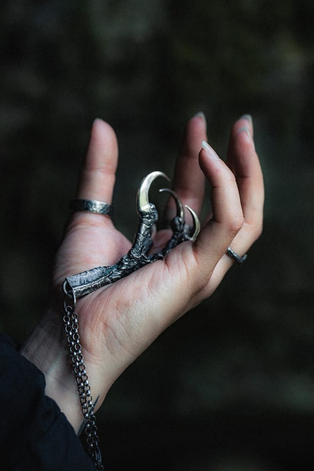 Jewellery photograph 2 from Sebastian Nordanvind's Thorn & Claw – Vargavindar series