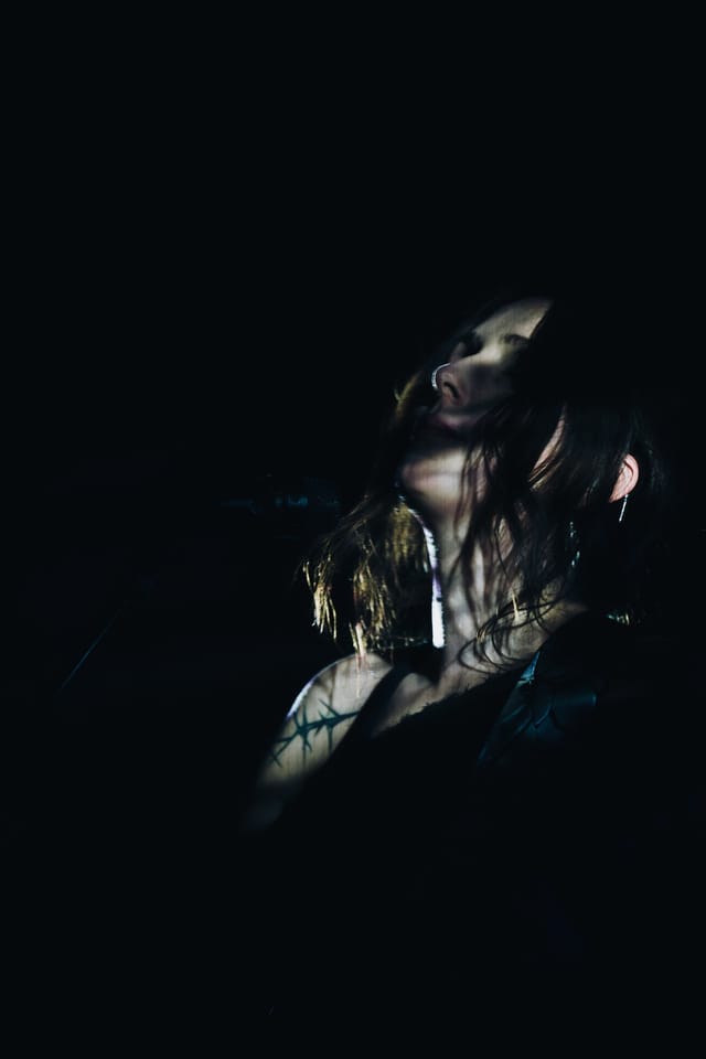 Selected work 5 from Sebastian Nordanvind's Chelsea Wolfe series