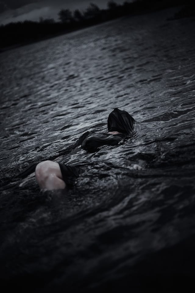 Utvalt verk 1 ur Sebastian Nordanvinds serie Dark Depths