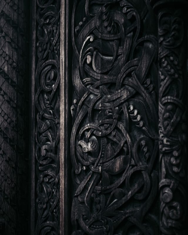 Utvalt verk 3 ur Sebastian Nordanvinds serie Ancient Echoes