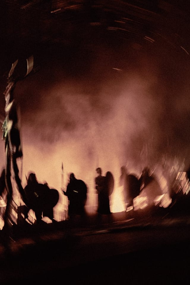 Selected work 17 from Sebastian Nordanvind's Heilung series