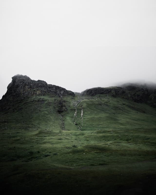 Utvalt verk 17 ur Sebastian Nordanvinds serie The Forgotten Valley